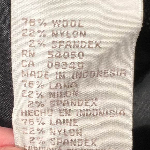 JONES NEW YORK Women’s Dark Gray Wool Blend Jacket Size 6 - Picture 4 of 4